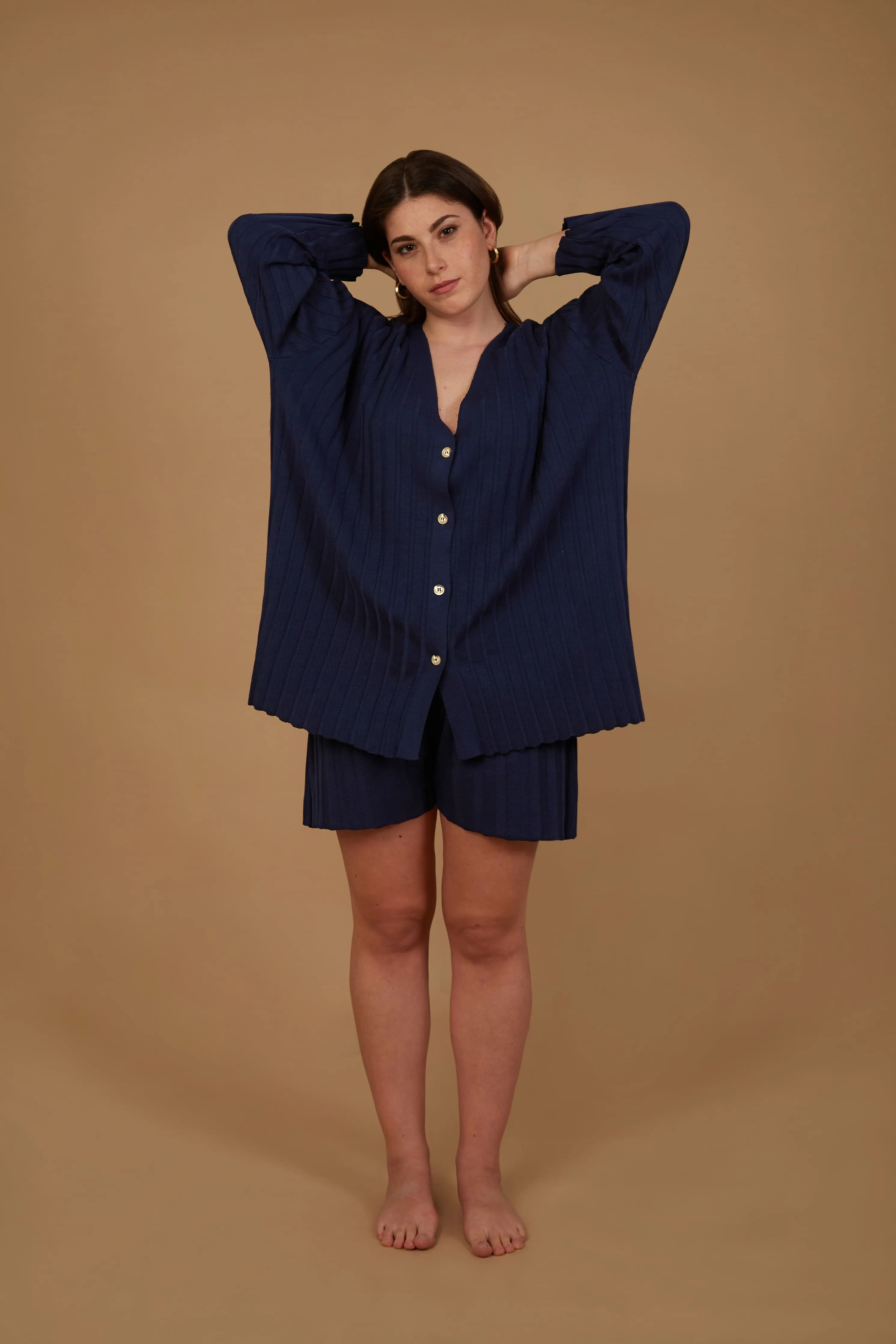 The Ophra Cardigan - Blu Royal