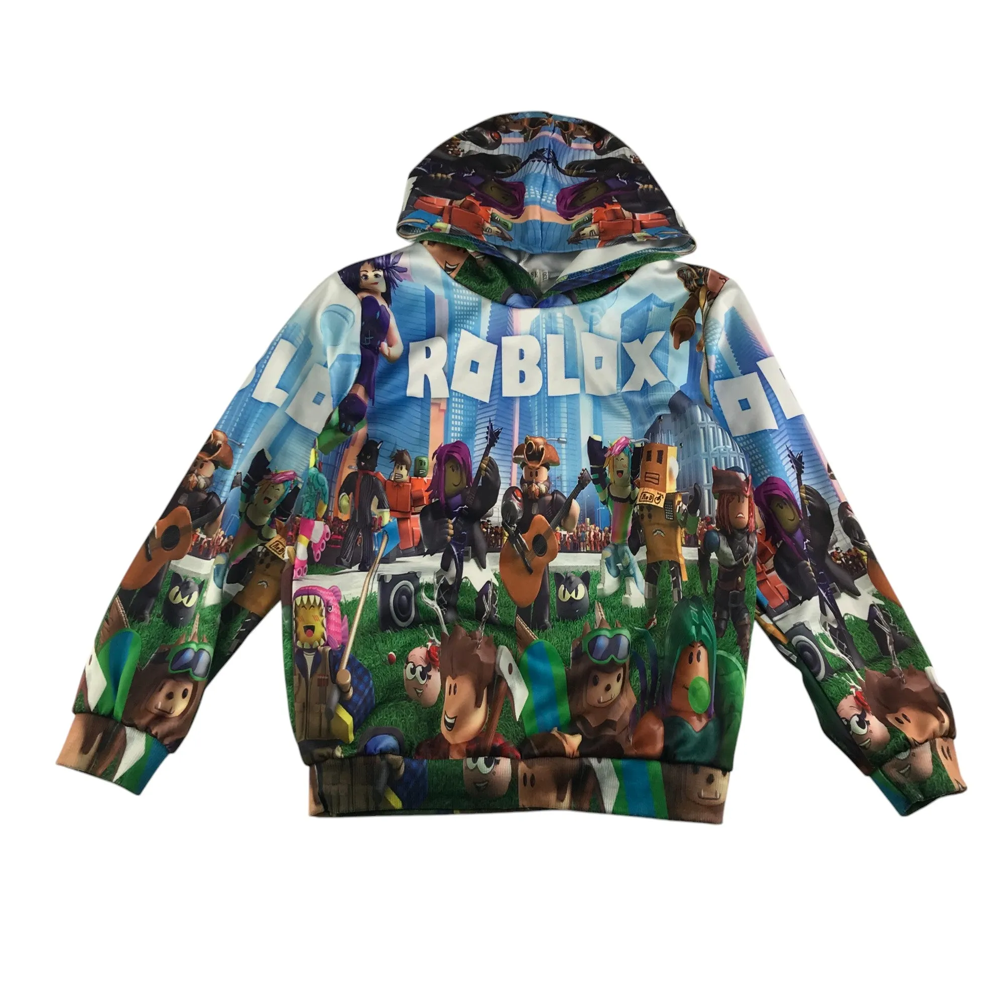 Thombase hoodie 8-9 years multicolour Roblox print