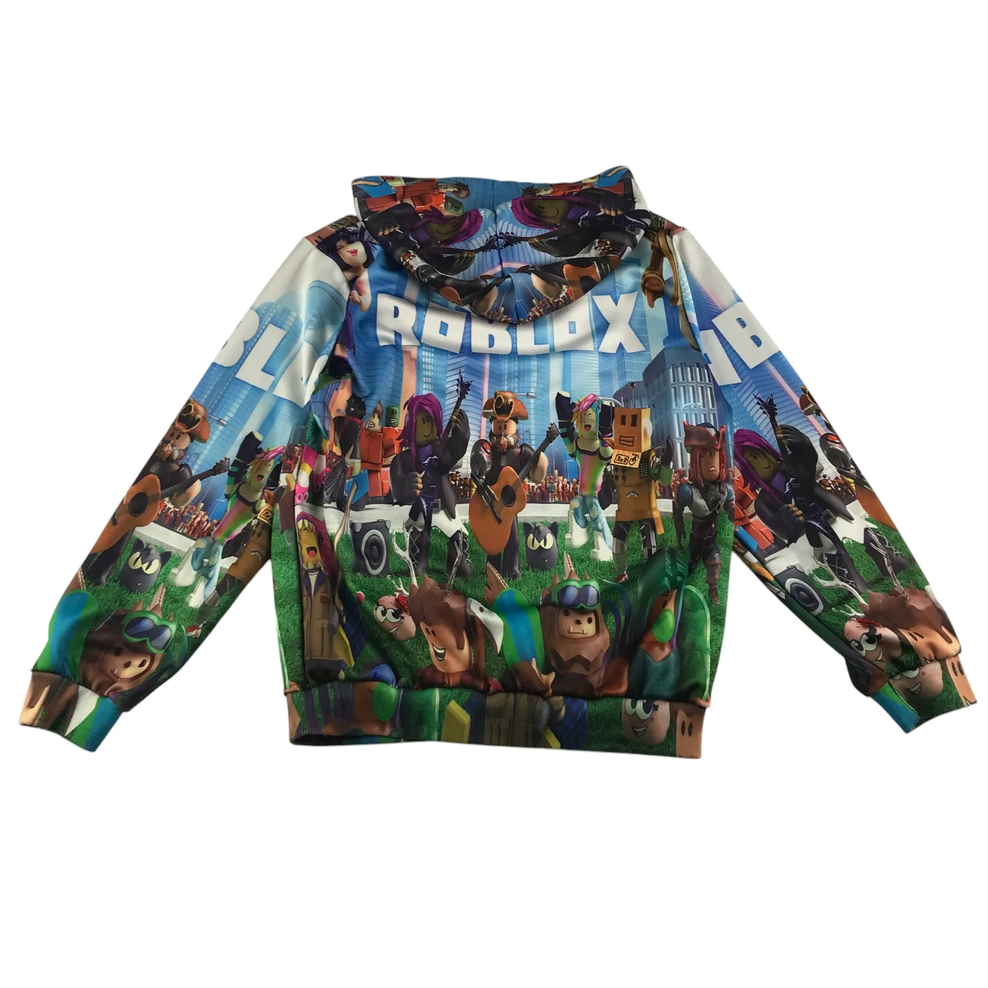 Thombase hoodie 8-9 years multicolour Roblox print