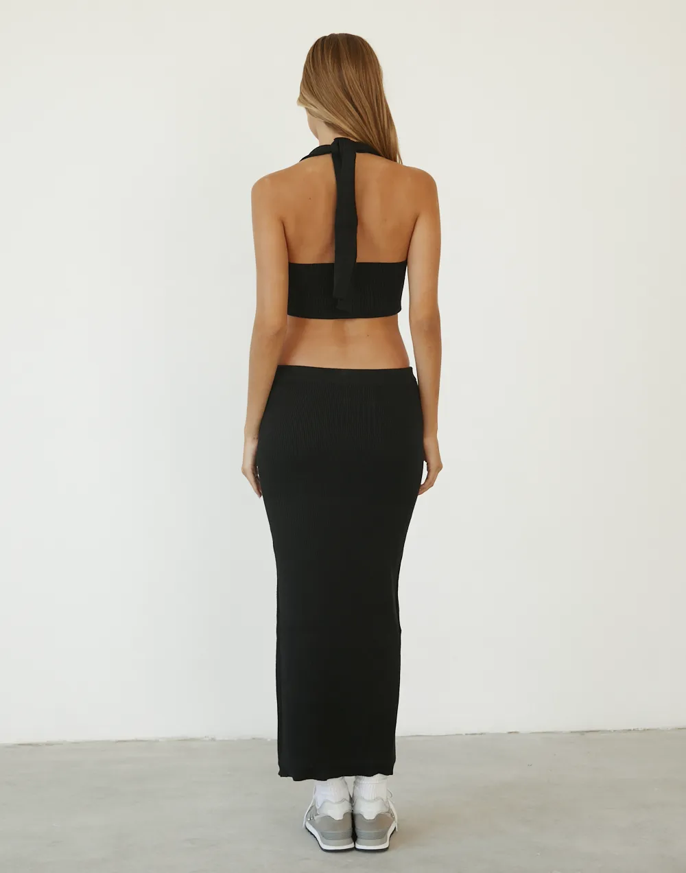 Tienna Maxi Skirt (Black)