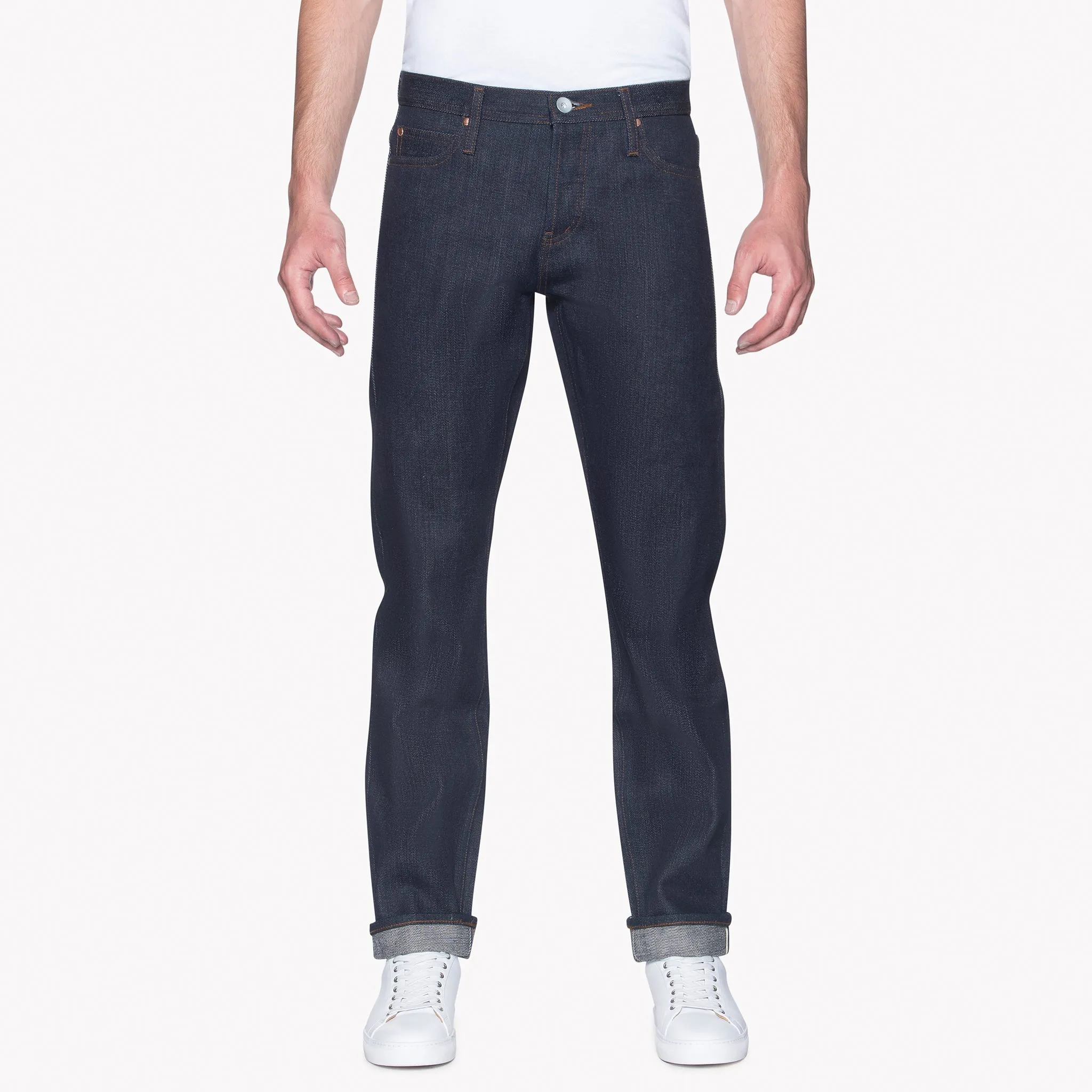 UB121 Skinny Fit - 21oz Heavyweight Indigo Selvedge Denim