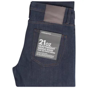 UB121 Skinny Fit - 21oz Heavyweight Indigo Selvedge Denim