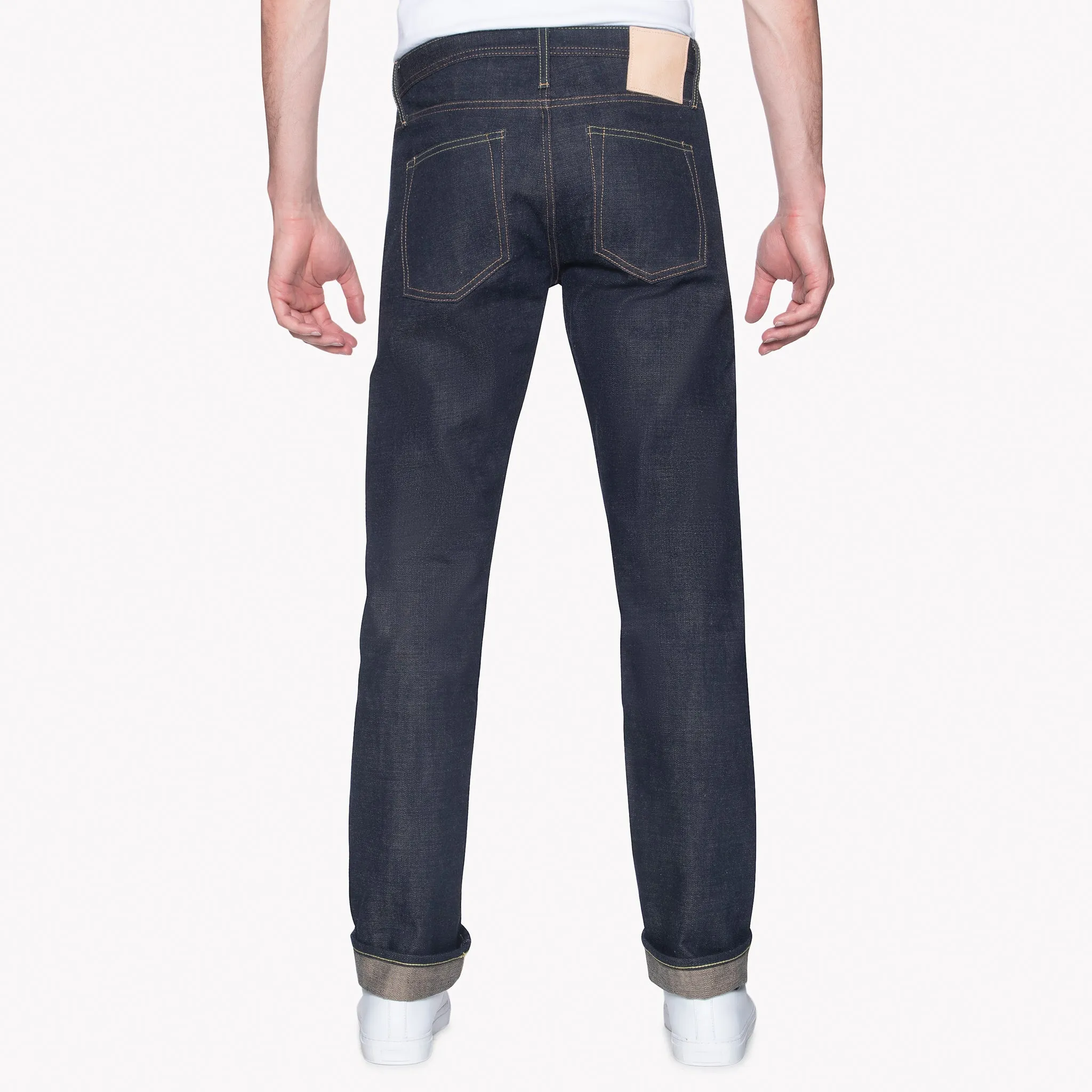 UB169 Skinny Fit - 18oz Slub Selvedge With Natural Seed Weft