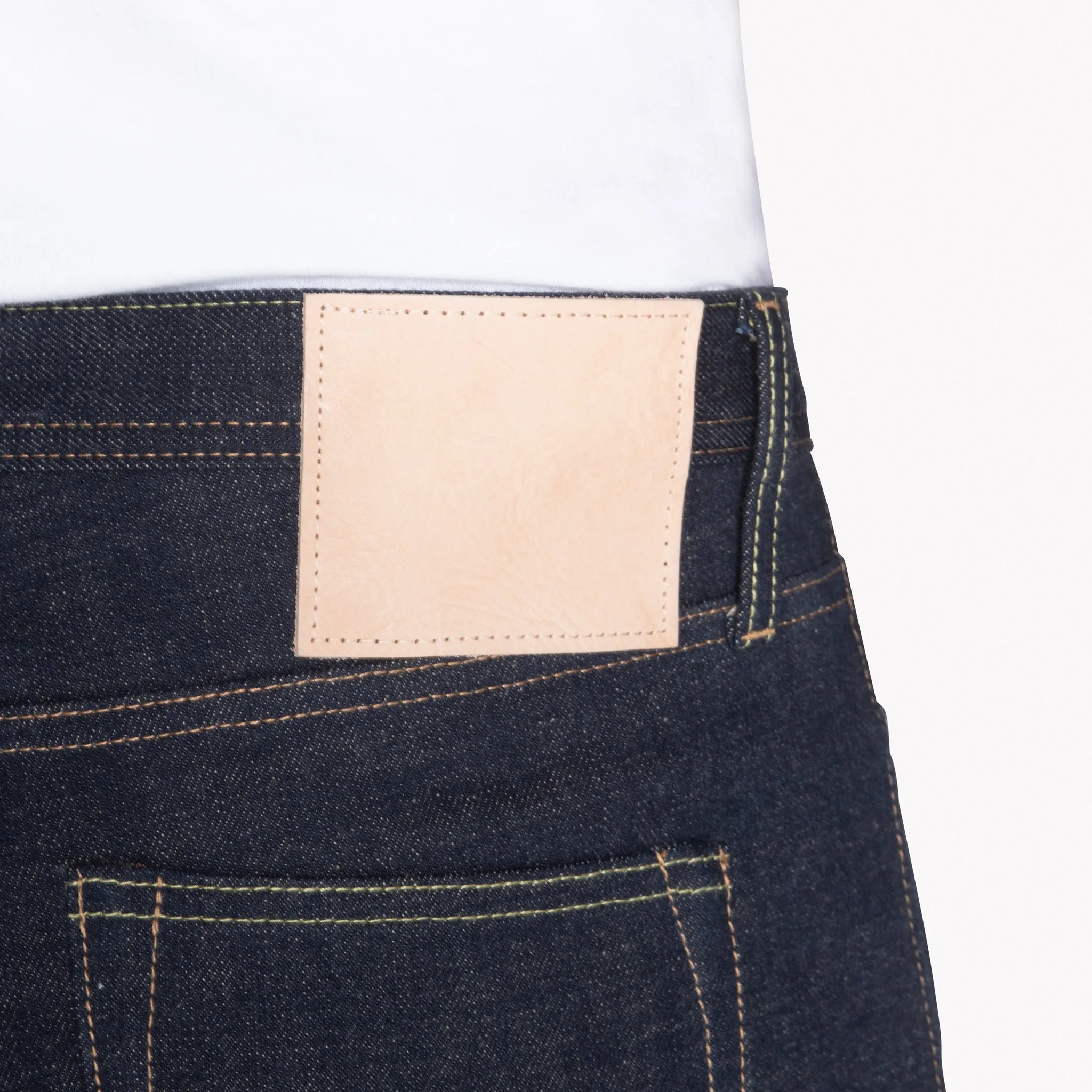 UB169 Skinny Fit - 18oz Slub Selvedge With Natural Seed Weft