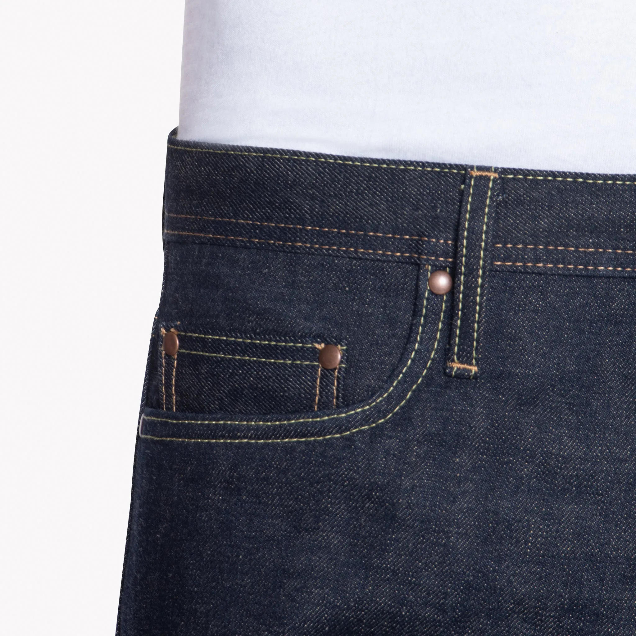 UB269 Tapered Fit - 18oz Slub Selvedge With Natural Seed Weft