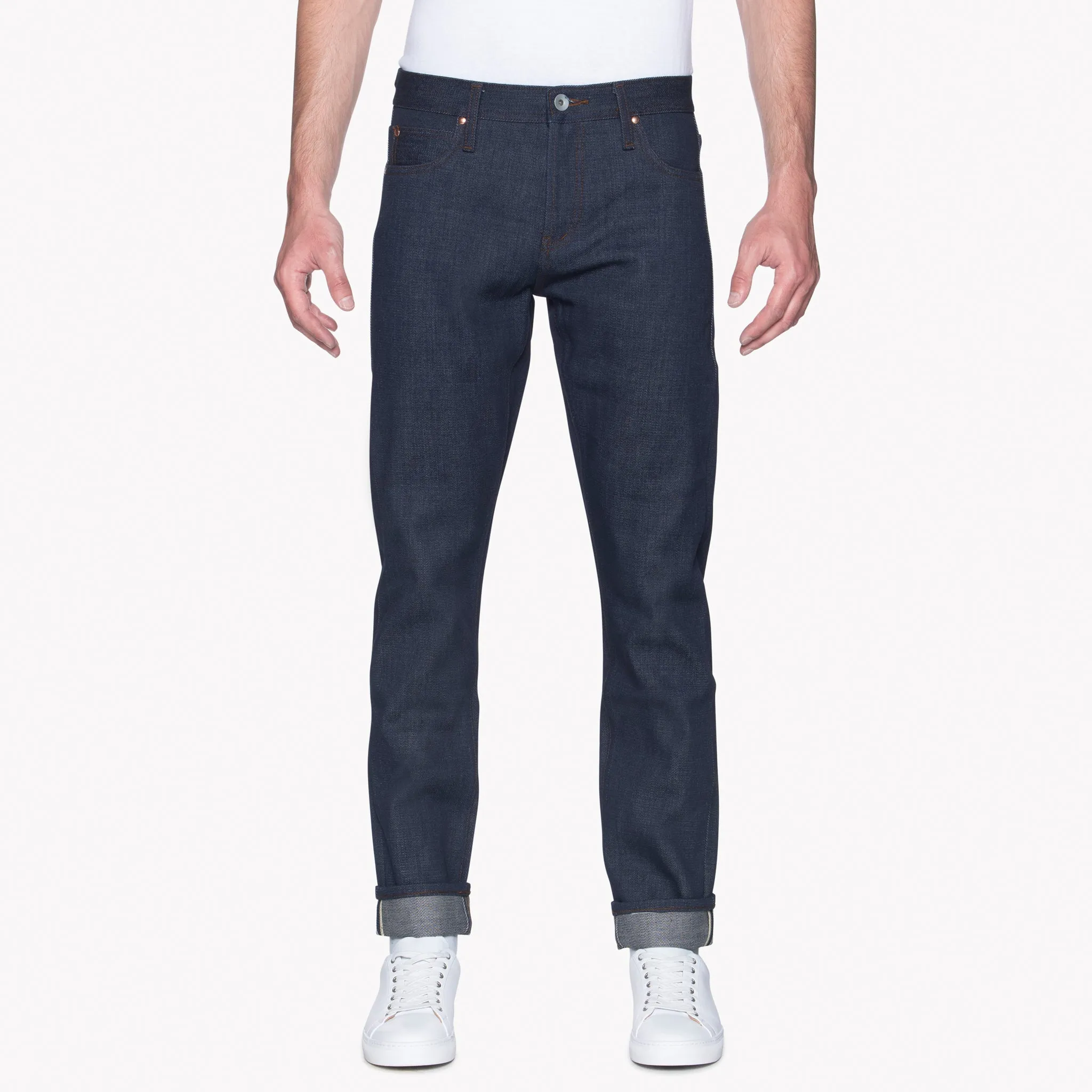 UB421 Tight Fit - 21oz Heavyweight Indigo Selvedge Denim