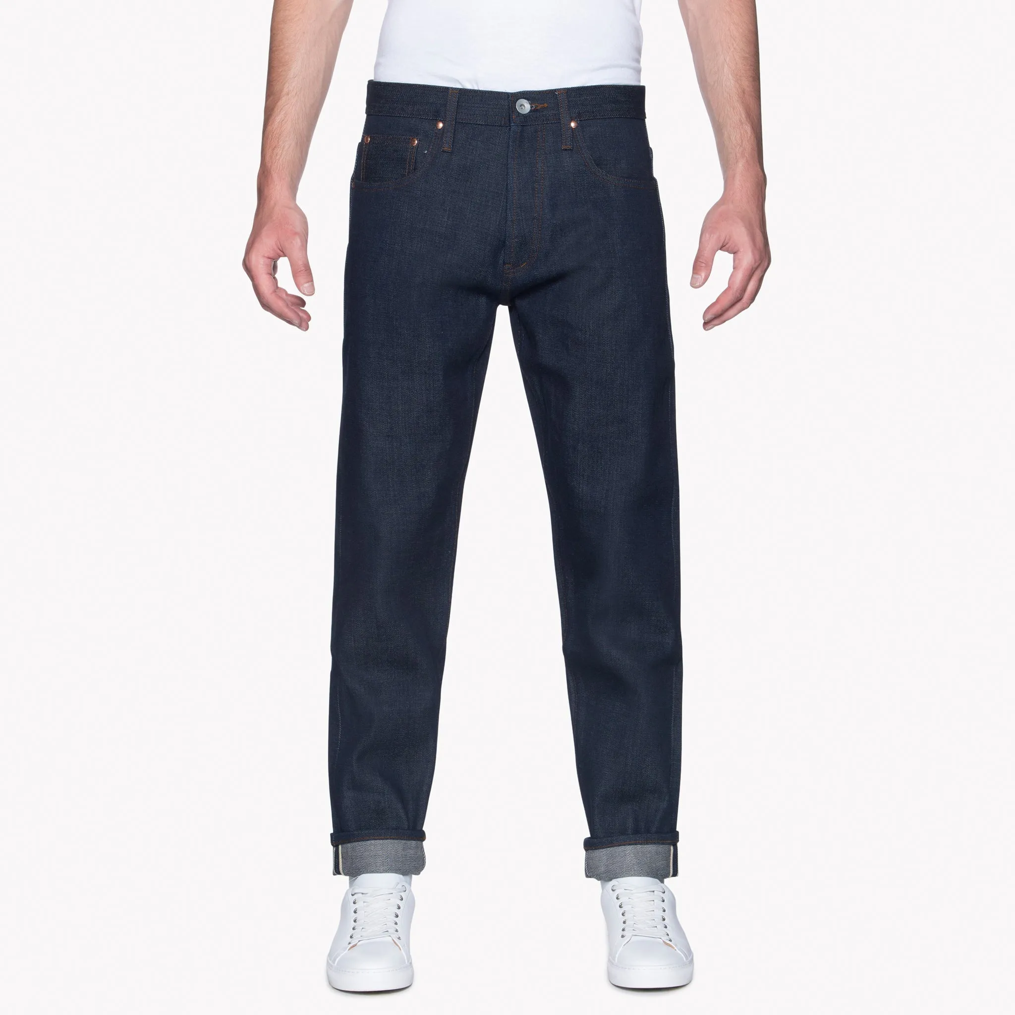 UB621 Relaxed Tapered Fit - 21oz Heavyweight Indigo Selvedge Denim