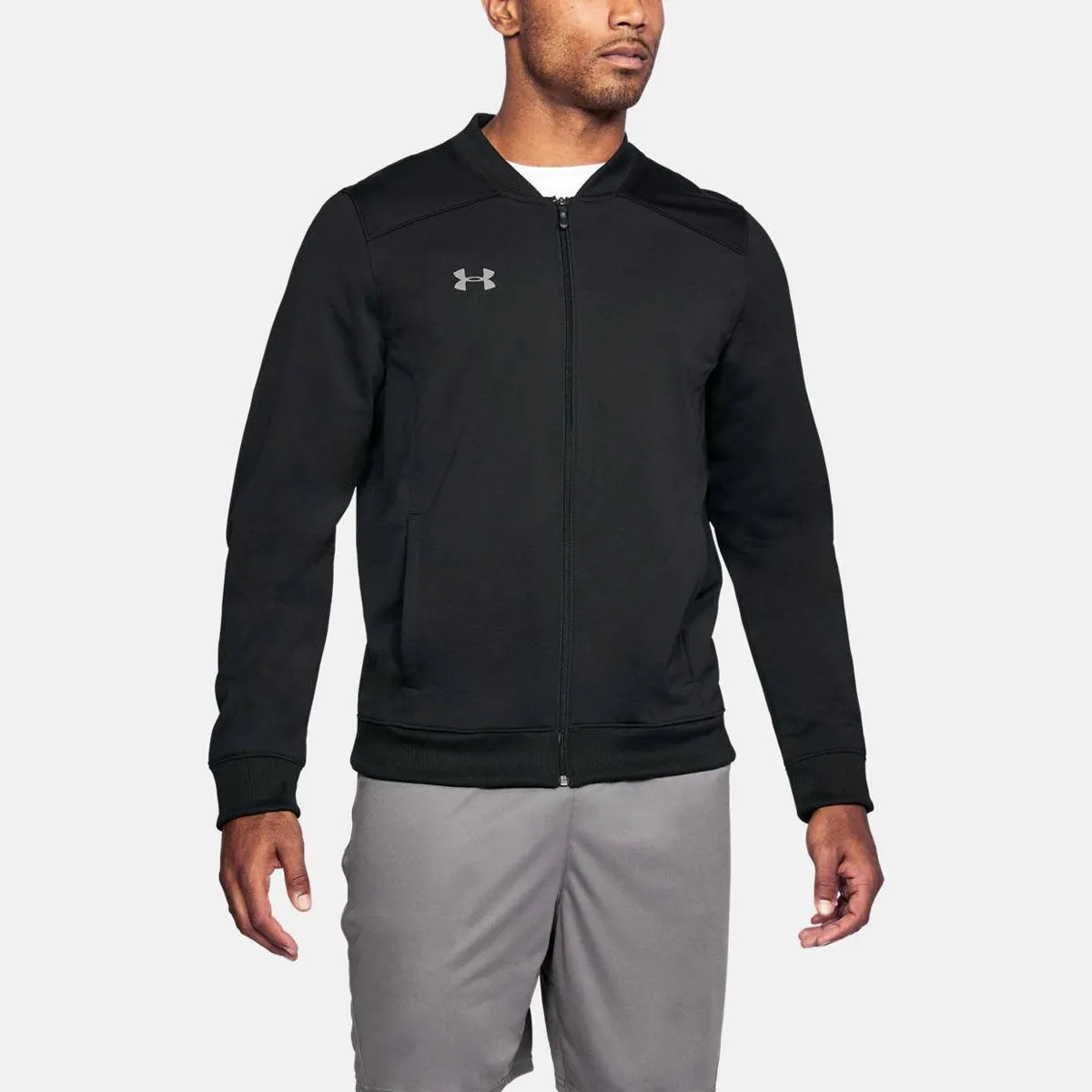 Under Armour Men's Black Challenger II Track Jacket