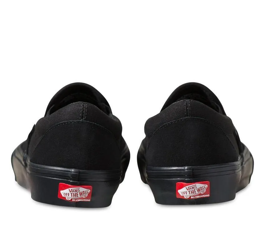 VANS SKATE SLIP ON - BLACK/BLACK