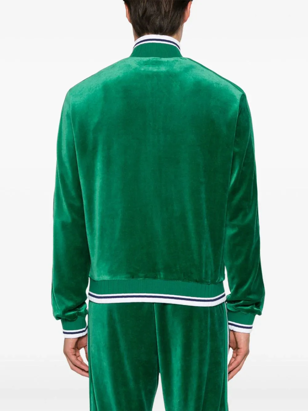 Velour Track Jacket