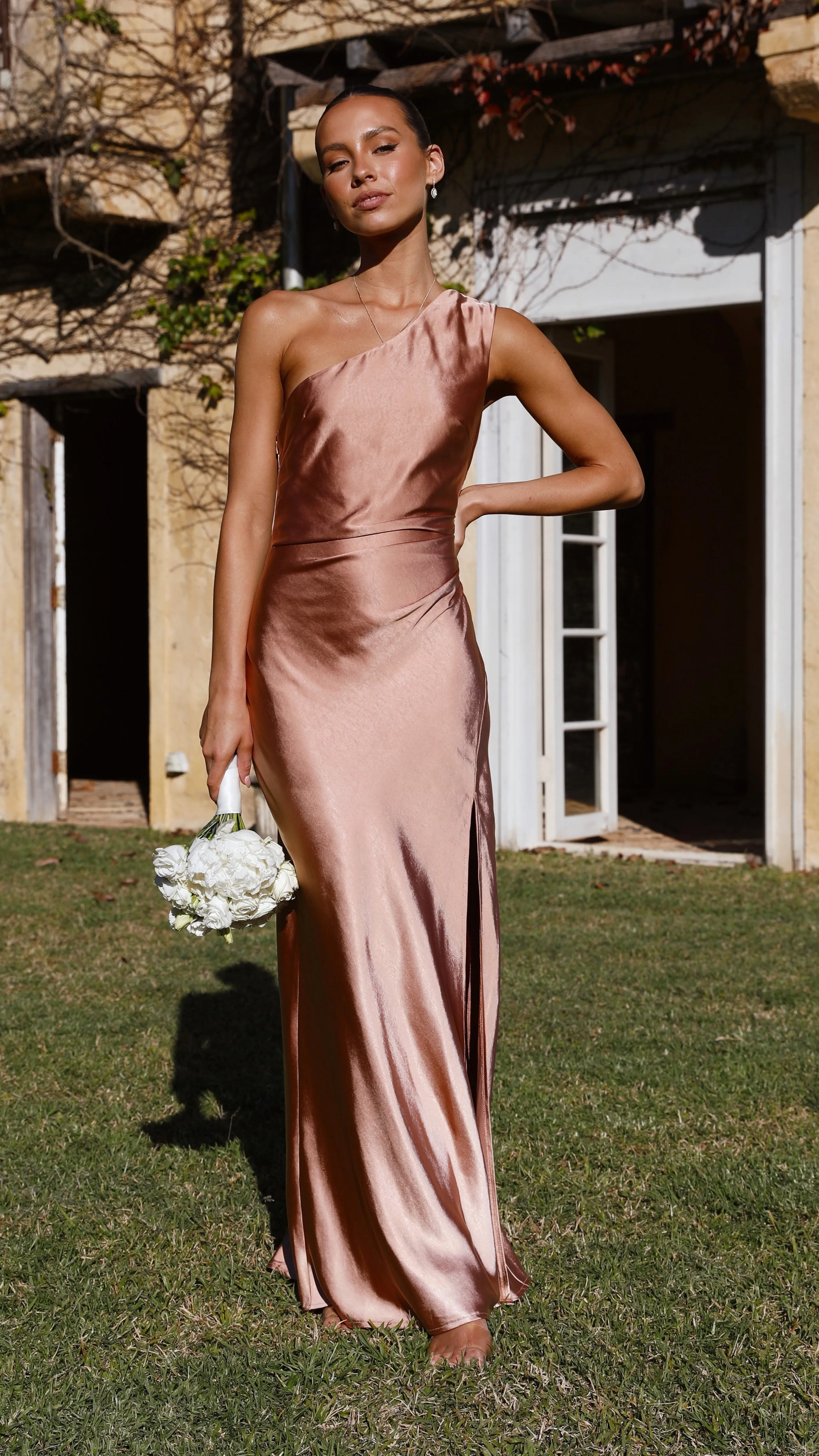 Victoria Maxi Dress - Clay