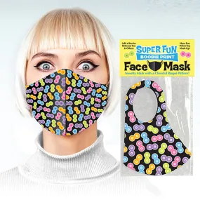 (wd) Super Fun Boob Face Mask