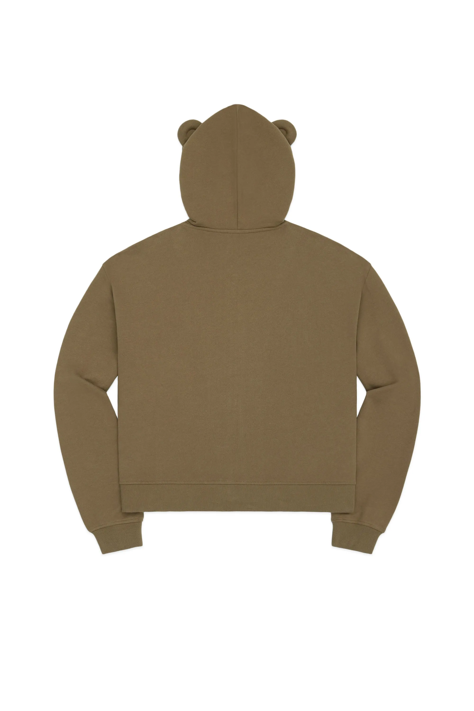 Women's Classic Bear Ear Zip Hoodie