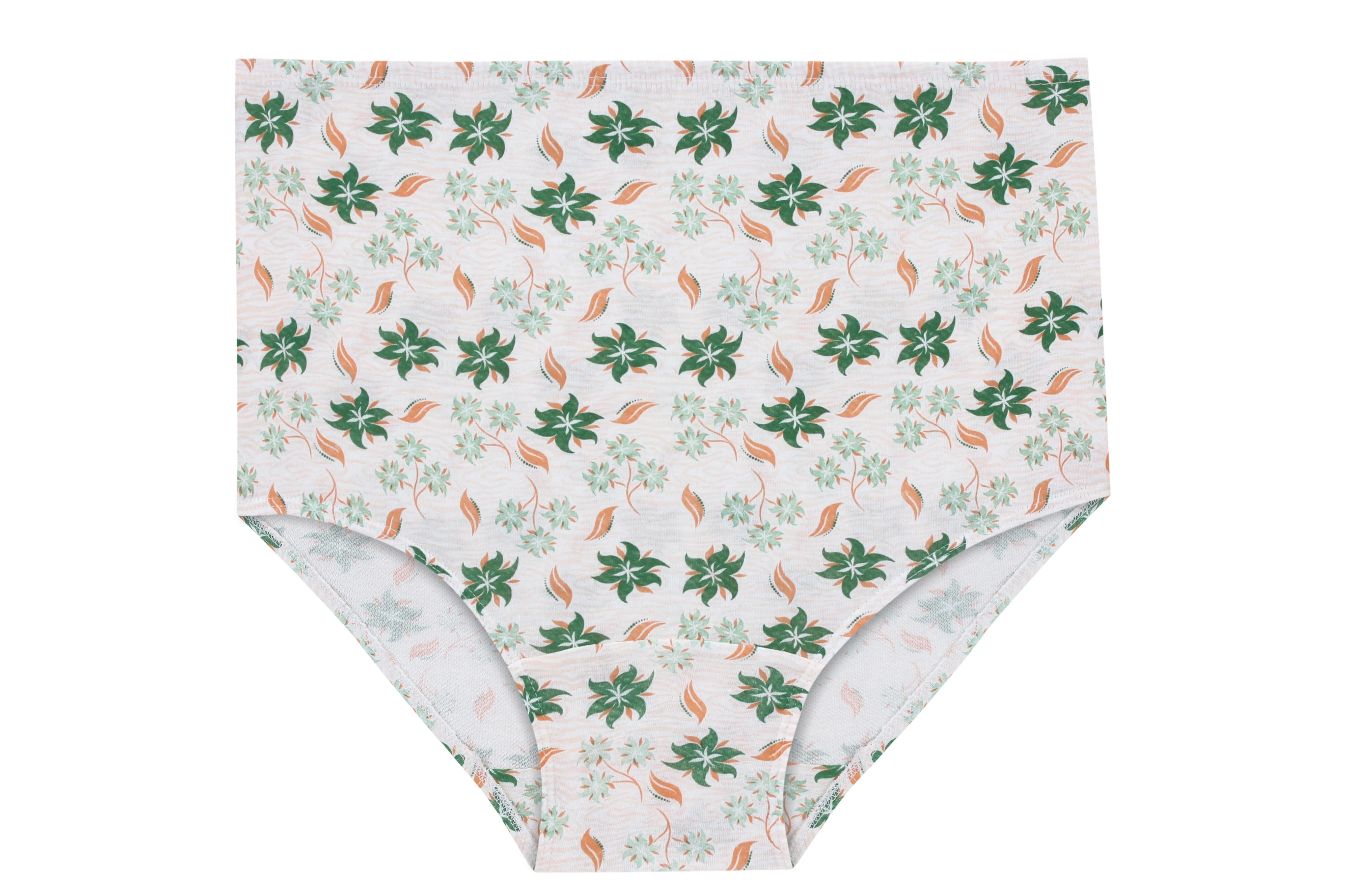 Women's Printed Maxi Briefs Underwear