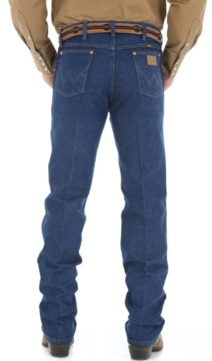 Wrangler 0013MWZ Men's Rigid Indigo Cowboy Cut® Original Fit Jean (SHOP IN-STORES TOO)